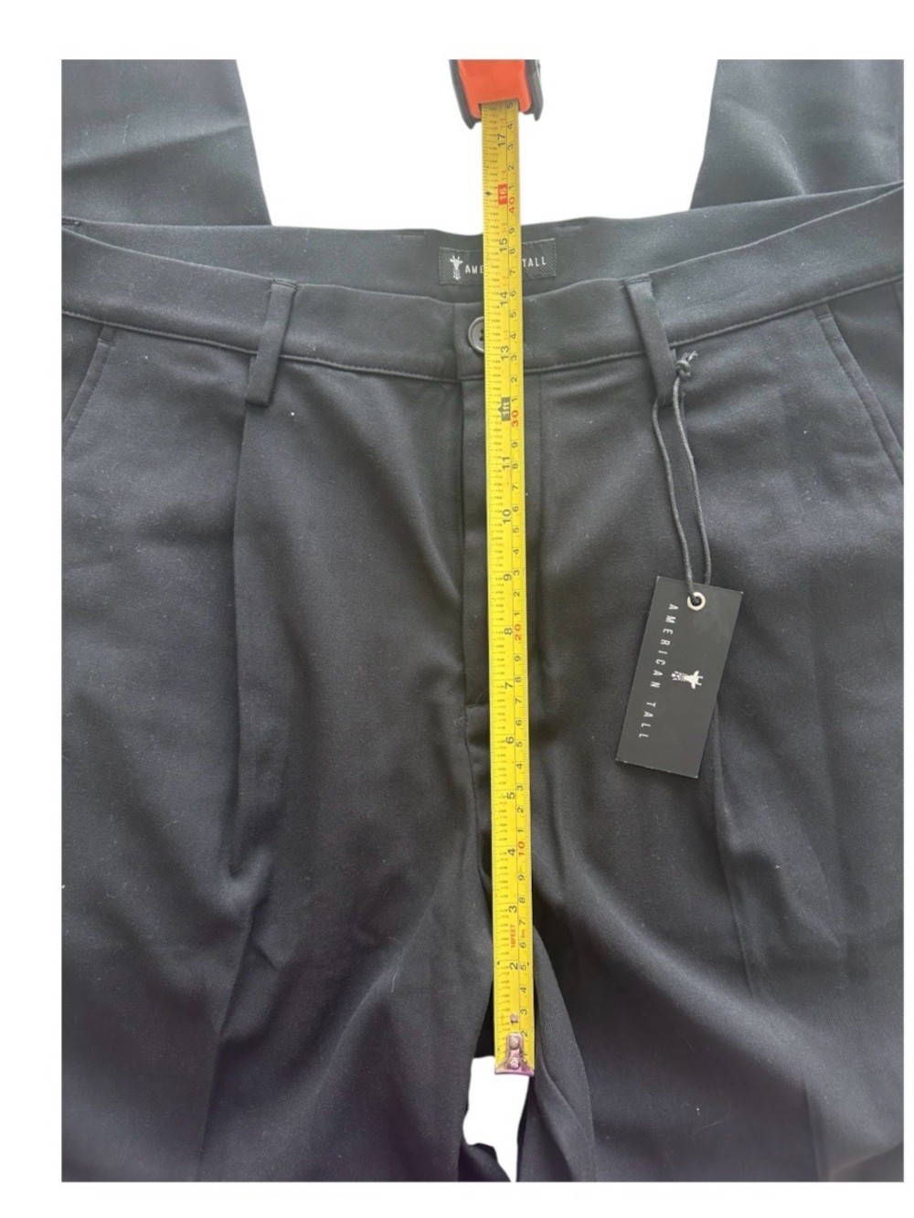 Men's Tailored Black Dress Pants by Unknown Brand - Picture 3 of 4